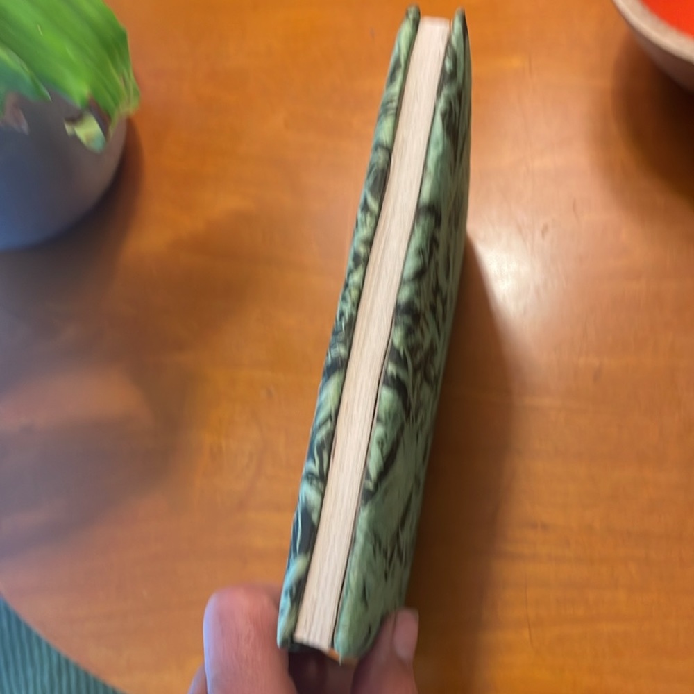 Handmade Journal Bird Motif Linen - Picture 3 of 10